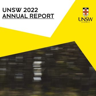 UNSW annual report cover