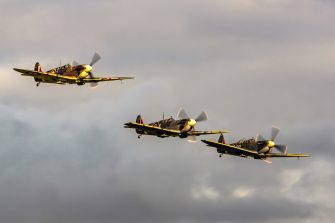 Three Spitfires
