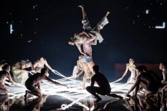 Image of stage featuring Illume dancers