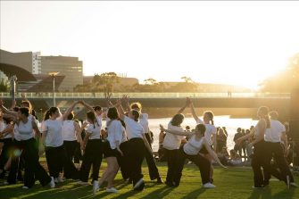 Dancers at Adelaide Festival