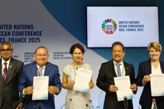 Salvador Malheiro, Secretary of State for Fisheries and Maritime Affairs (Portugal) Thoriq Ibrahim, Minister of Tourism and Environment (Maldives) Andre Perez, Minister of Blue Economy and Marine Conservation (Belize) Maisa Rojas Corradi,  Environment Minister, Chile Sakti Wahyu Trenggono, Minister of Maritime Affairs and Fisheries (Indonesia) Emma Hardy, Minister for Water and Flooding (United Kingdom) Minister Alitia Bainivalu, Minister for Fisheries and Forests (Fiji)