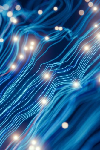 A render of data strings