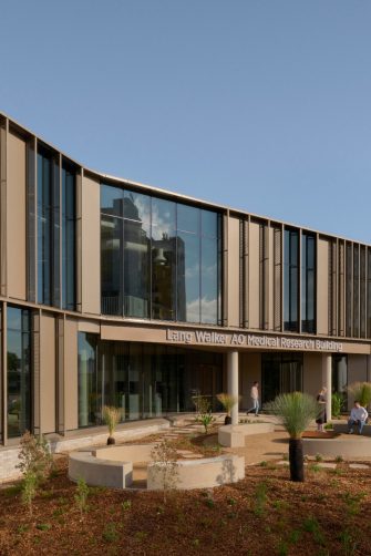 Outside shot of the the Lang Walker AO Medical Research Building