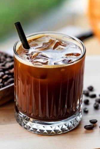 The UNSW team who developed the three-minute cold brew - Shih-Hao Chiu, Dr Francisco Trujillo and Nikunj Naliyadhara. 