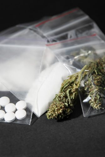 Person arrested for prohibited substances