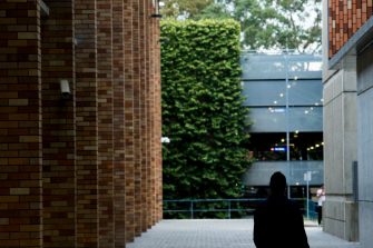 Group and single pictures of people taken across the UNSW campus