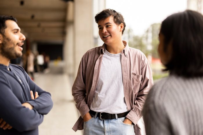 Students at UNSW Sydney Kensington campus