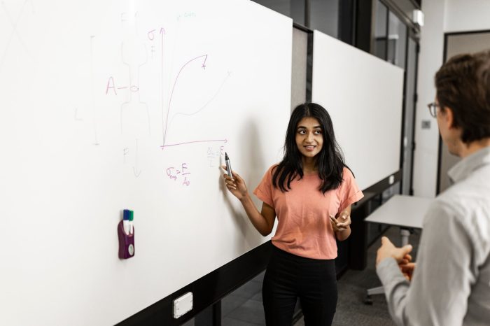 Students at UNSW Sydney Kensington campus