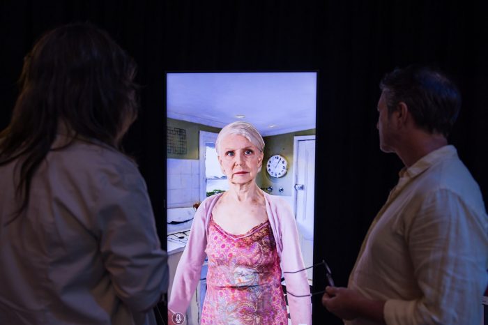 Guests at the Massive Action Sydney Unconvention interacting with the Big Trauma, Big Change project