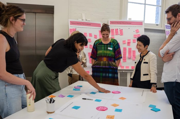 Participants discussing ideas at the Housing Supply and Affordability Forum