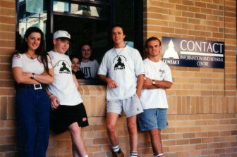 archive image of contact information and referral centre team