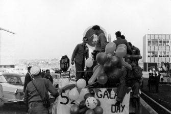 archive image of a Gala day parade