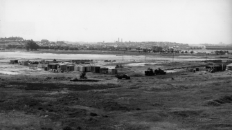 archive image of construction site