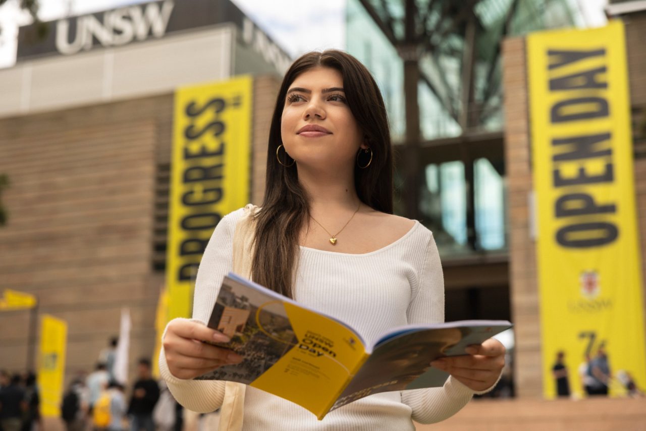 Internatonal students at 2024 UNSW Open Day