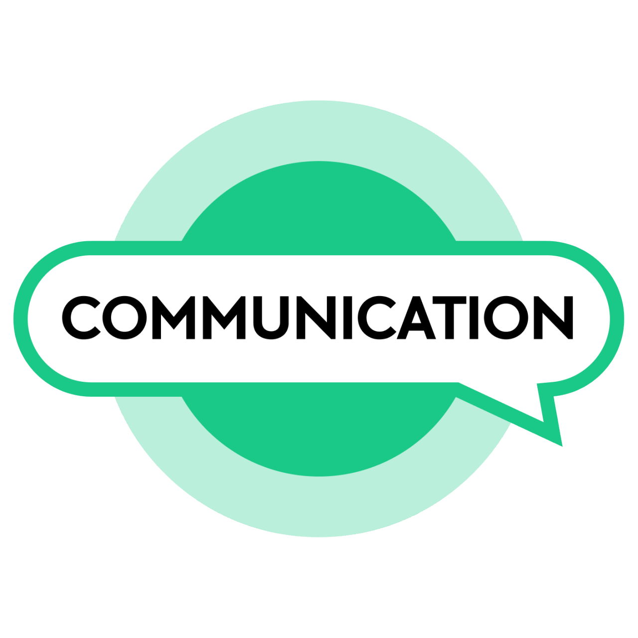 communication skills badge icon