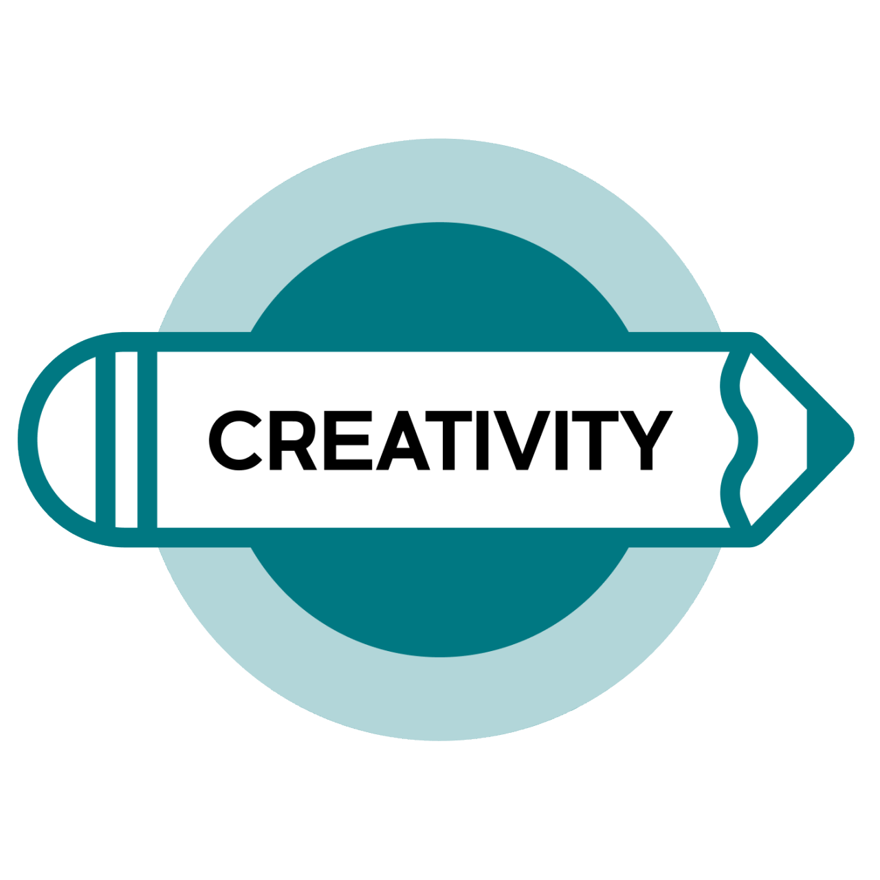Creativity skills badge icon