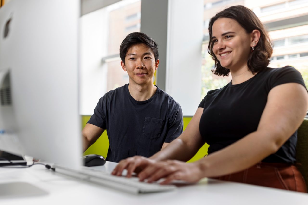 ADA students collaboratively problem-solving 