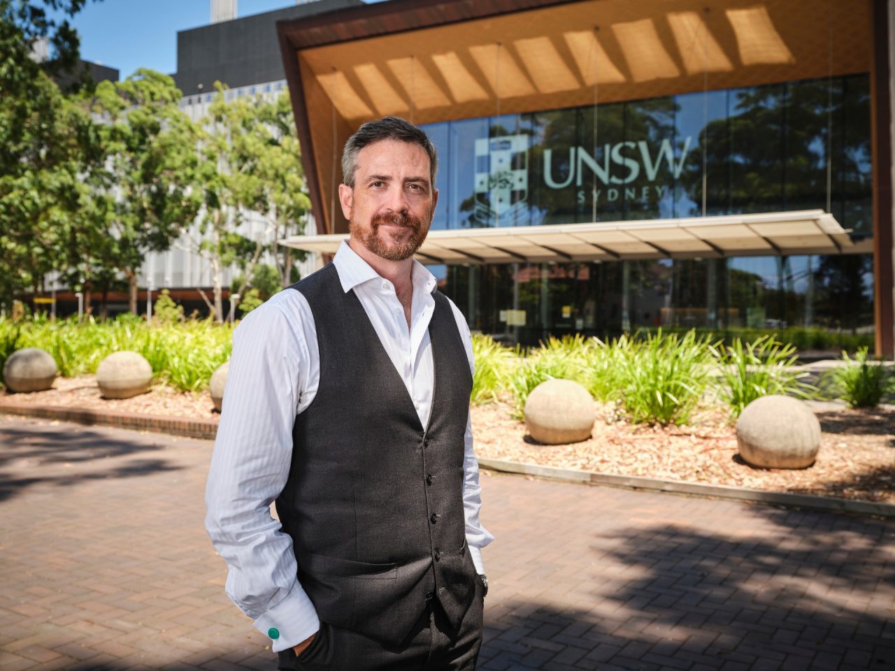 Vice-Chancellor and President Attila Brungs