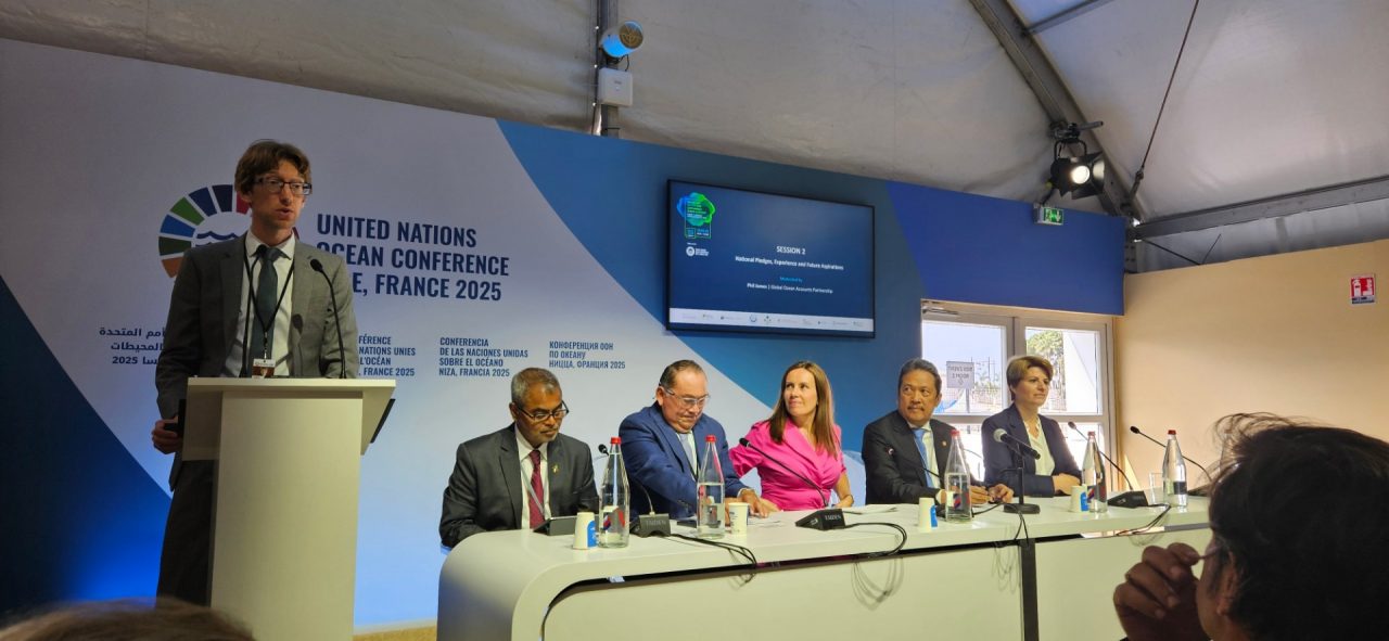 Phil James at UN Ocean Conference