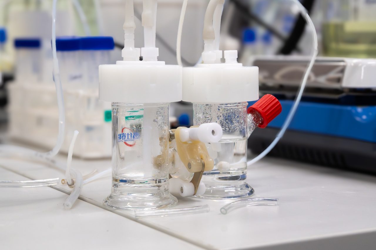 Precursor material produced by UNSW researchers to help create sustainable aviation fuel